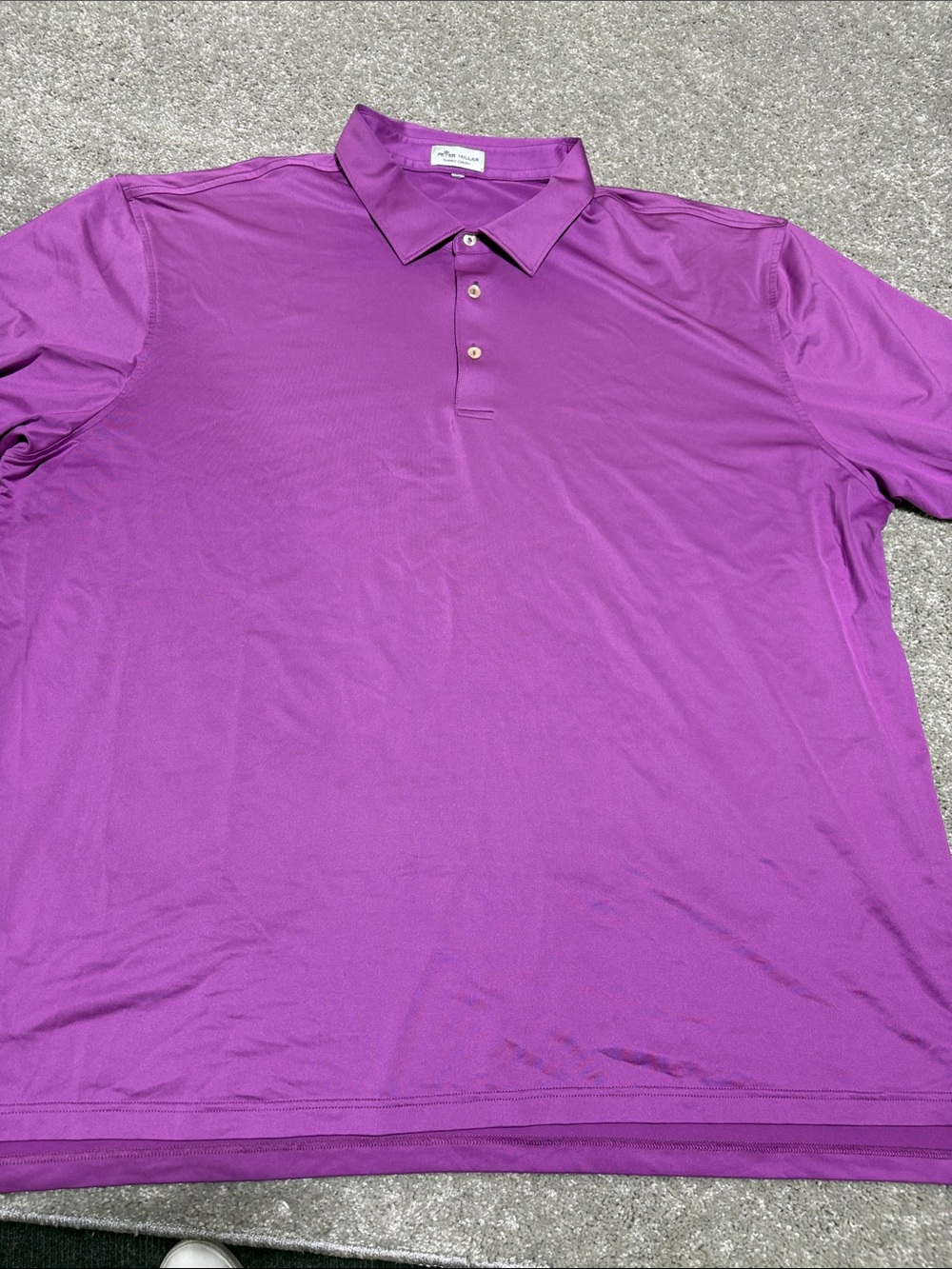 Peter Millar Magenta-Purple Performance Polo 3XL